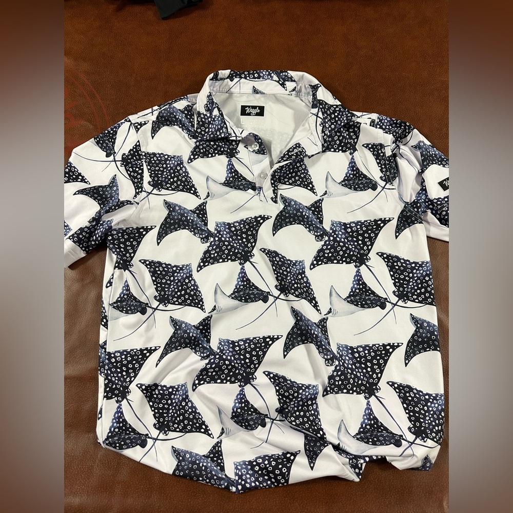 Waggle “Rays” Men’s Golf Polo